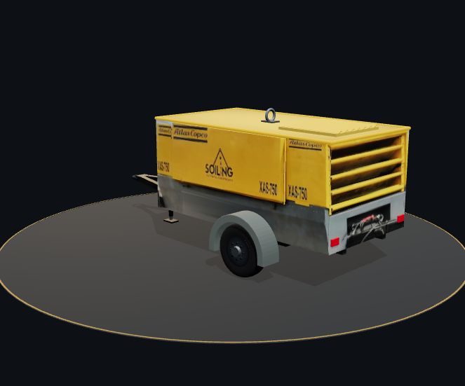 XAS 750 · 3/4 frontal