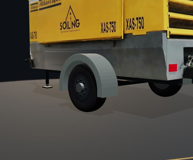 XAS 750 · Detalle inferior